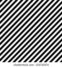 Black and white diagonal stripe pattern 