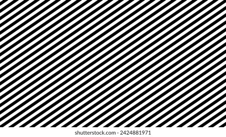 Black and white diagonal stripes background 	