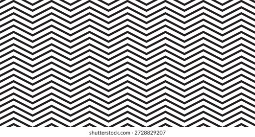 Tiras diagonales en blanco y negro en zigzag