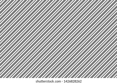 Black white diagonal texture seamles pattern. Vector illustration.
