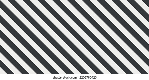 Diagonal en blanco y negro. Vector de franjas simples. Diseño elegante a rayas sin fisuras.