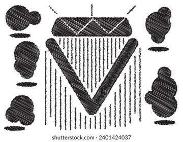 black and white diamond background, wallpaper black and white 