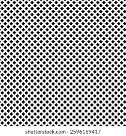  Black and White Diamond Grid Pattern Seamless Geometric Background