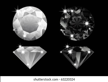 Black And White Diamonds