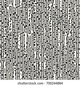 Black And White Distorted Subtle Stripe Pattern