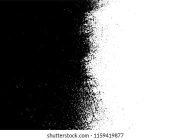 Black and white distress  background.Vector grunge texture.