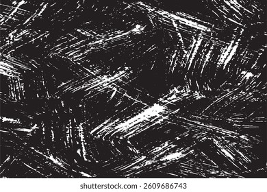 Black and White Distressed Grunge Seamless Pattern. Dirt Ink Overlay Texture. Dirt Wall Effect Pattern. Sporty Clothes Background.
