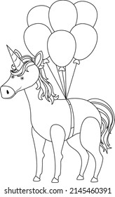 Black and white doodle character illustration