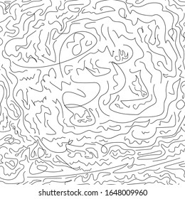 doodle blanco y negro sin fisuras. Para imprimir en tela, ropa de cama, papel pintado para la habitación, diseño web. estilo moderno. tendencia. el laberinto. abstracción