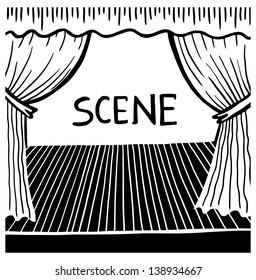 2,244 Theater Scene Drawing Images, Stock Photos & Vectors | Shutterstock