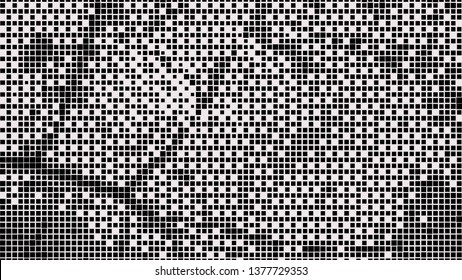 Black and White Dot Background Design