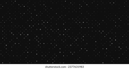 Black and white dots abstract background Polka dot pattern Dotwork hand drawn, not AI