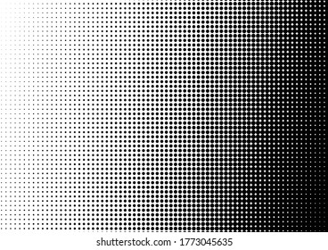 Black White Dots Background Gradient Backdrop Stock Vector (Royalty ...