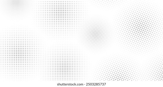 Fondo de puntos en blanco y negro. Concepto de fondo mínimo. vector