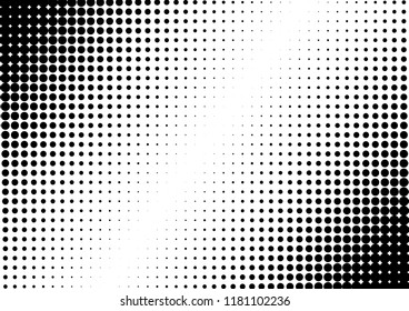 Black White Dots Background Points Monochrome Stock Vector (Royalty ...