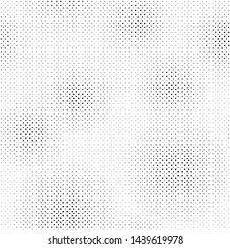 Black and White Dots, Halftone effect. Seamless Pattern for comic, Grunge, Pop-art backgrounds - Vector