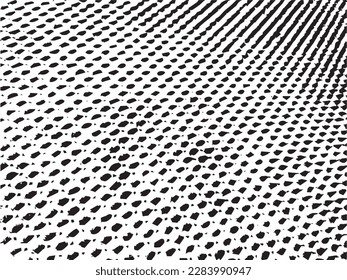 black and white dots texture