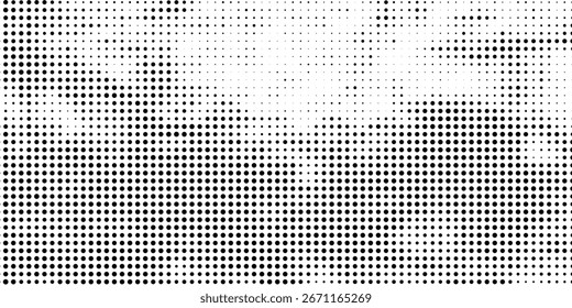 Black and white dotted halftone background. modern background vector illustration eps 10