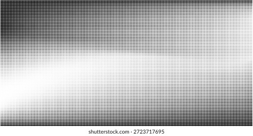 Fondo de semitono punteado blanco y negro