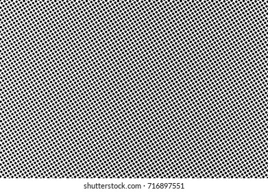 Black white dotted halftone background. Halftone pattern. Black dot on transparent overlay. Monochrome dotted vector illustration. Vintage horizontal halftone gradient. Pop art dotted texture