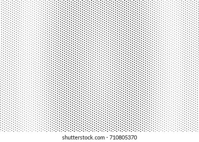 Black and white dotted halftone vector background. Halftone pattern with black dot on transparent overlay. Monochrome dotted vector illustration. Black and white halftone. Pop art dotted texture