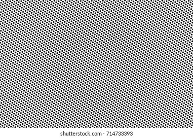 Black and white dotted halftone vector background. Halftone pattern with black dot on transparent overlay. Monochrome dotted vector illustration. Black and white halftone. Pop art dotted texture