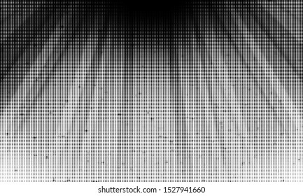 Black and white dotted pattern. Abstract on background with  
Halftone effect. Vector illustration. - Vector
