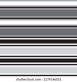 Diseño de patrón a rayas dobles blancas y negras para textiles y gráficos de moda