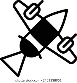 A black and white drawing of an airplane. The airplane is in the air and has a white tail