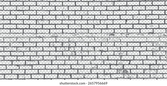 a black and white drawing of a brick wall, A grunge black brick wall with an old textured, Weathered Brick Wall Texture,