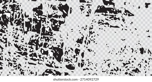 desenho preto e branco de uma parede rachada, fundo com rachaduras.
