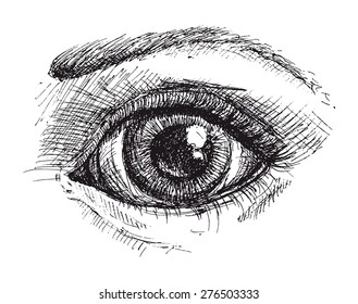Eye Drawing Images Stock Photos Vectors Shutterstock