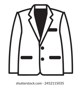 black and white drawing jacket