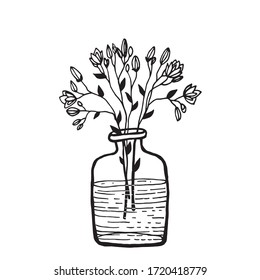 5,542 Flower line drawing with vase Images, Stock Photos & Vectors ...