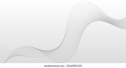 black and white dynamic wave pattern abstract background