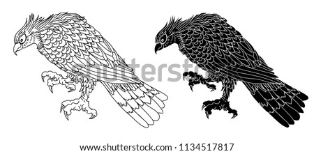 japanese eagle tattoo designs