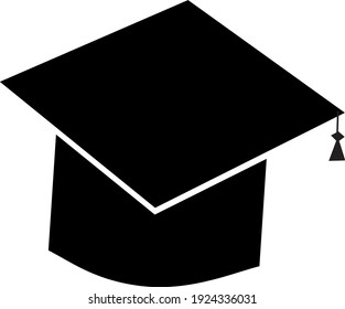 black and white education logo icon