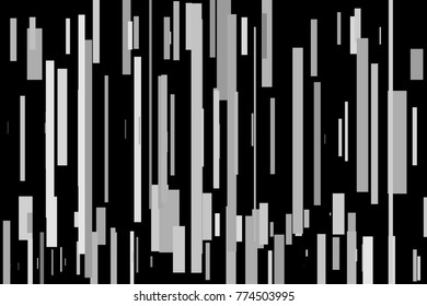 Black and white effect glitch. Abstract digital background. Vector illustration