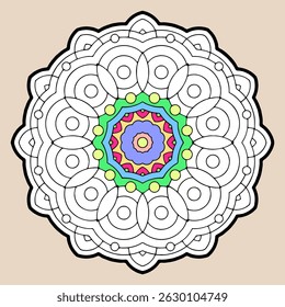 Black and white elegant template, mandala stencil suitable for laser cutting metal, wood carving, coloring, stained glass. Isolated. Patterns and ornaments of the East, Asia, India, Mexico, Aztec.