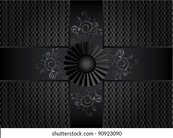 Black and white elegant texture