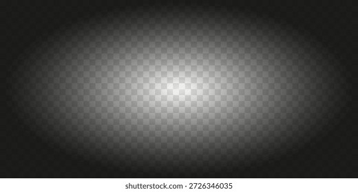 Black and white ellipse vignette gradient background. Dark faded grid overlay. Transparent png