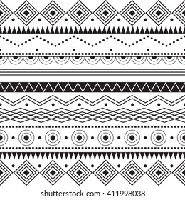 Similar Images, Stock Photos & Vectors of Aztec seamless pattern ...