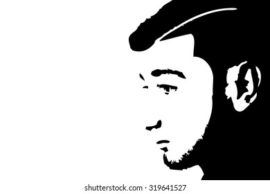BLACK AND WHITE FACE