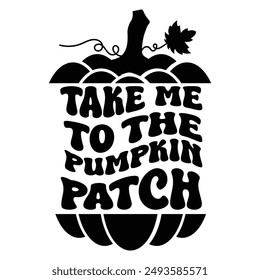 Black and White Fall Autumn Season quotes icon Sublimations design