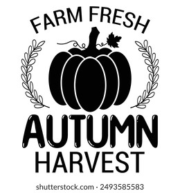 Black and White Fall Autumn Season quotes icon Sublimations design