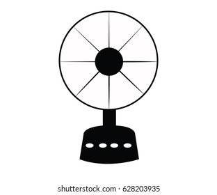 Black and White Fan.