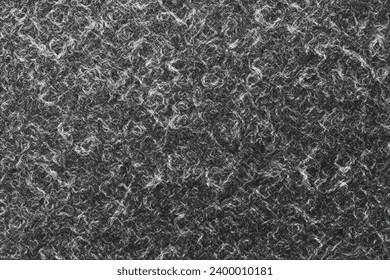 Black and white feather effect wallpaper wool