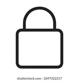 Seguridad financiera en blanco y negro y icono de bloqueo de dinero asegurado, archivo de Vector