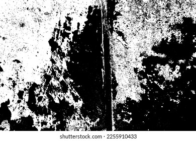 Schwarz-Weiß-Fleck-Textur, künstlerische und natürliche Textur mit Vektorgrafik-EPS-Format