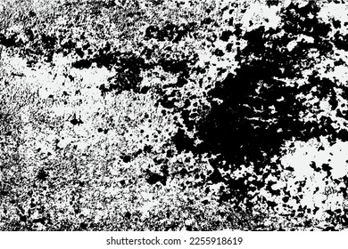 Schwarz-Weiß-Fleck-Textur, künstlerische und natürliche Textur mit Vektorgrafik-EPS-Format